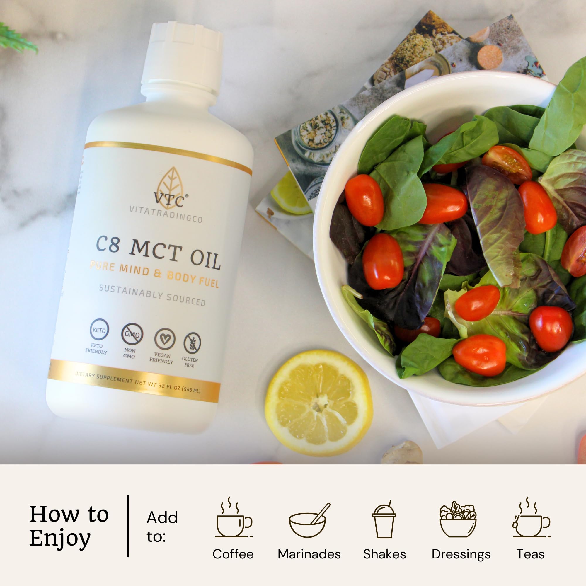 VTC VitaTradingCo sustainability packaging emphasizes responsible sourcing and lower footprint.