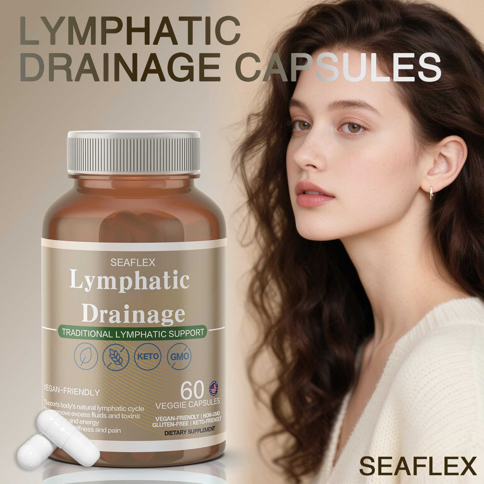 Vunexo capsules on a store shelf for convenient daily support