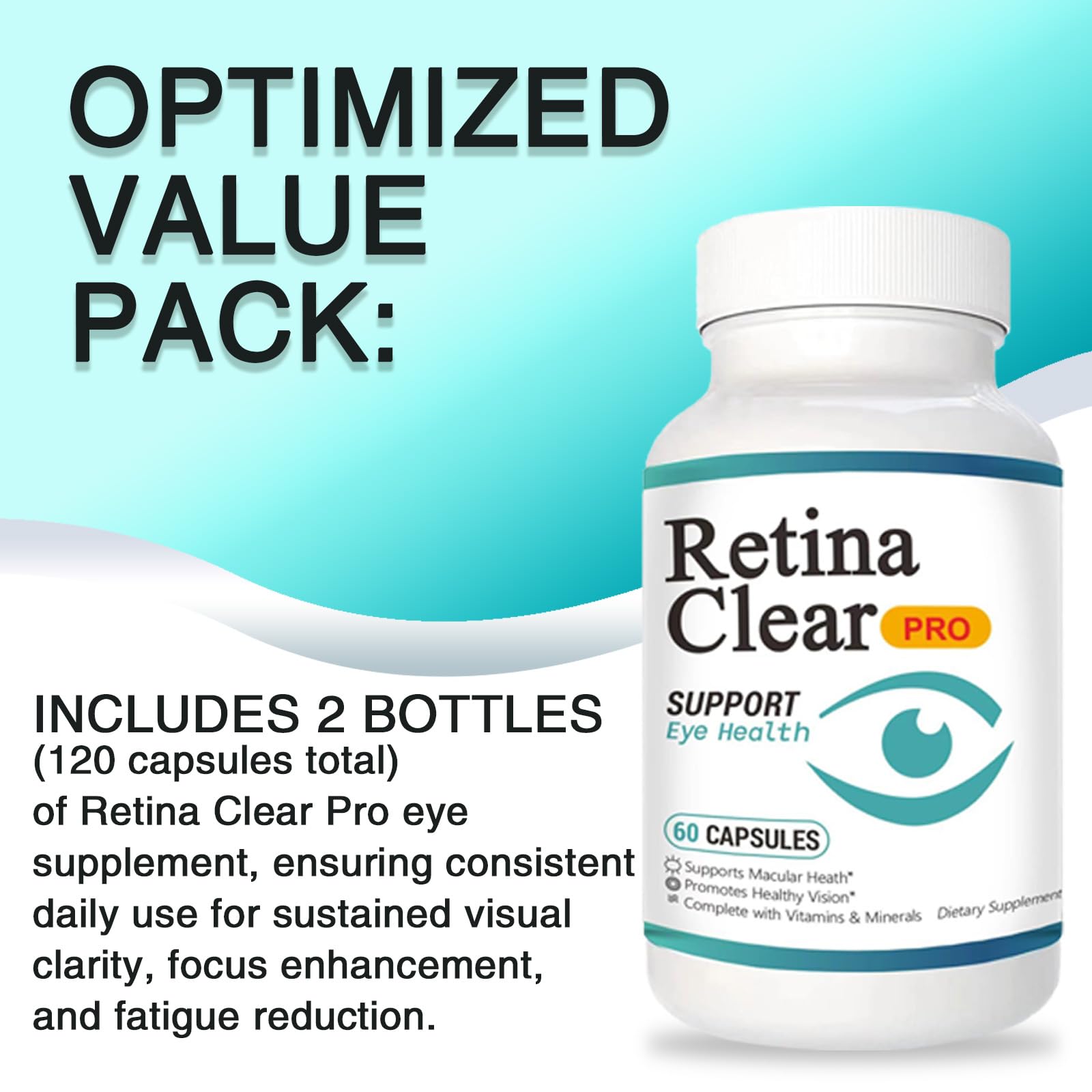 Vunexo Retina Clear Pro packaging box on white background