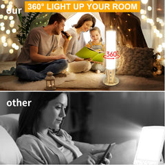 VUSIHOO lamp offers three color temperatures to suit time of day