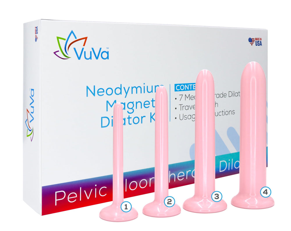 Vuva neodymium magnetic vaginal set size 1 for gentle insertion and comfort