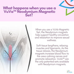 Vuva neodymium magnetic vaginal set size 2 for versatile wear