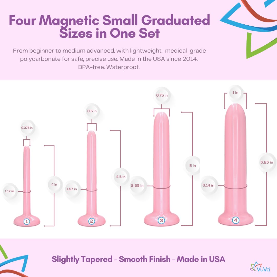 Vuva neodymium magnetic vaginal set size 3 for balanced stretch
