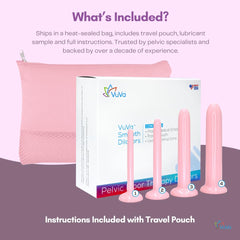 Vuva neodymium magnetic vaginal set size 4 for deeper reach