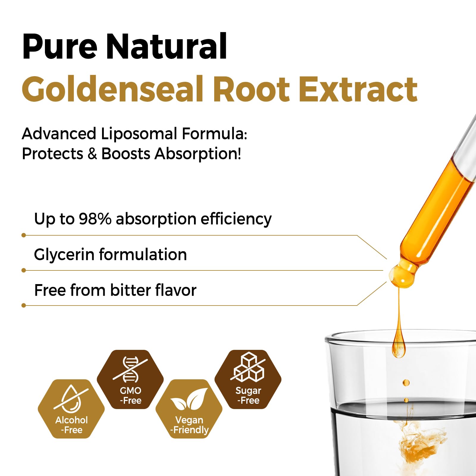 Vuvionoso vegan sugar-free symbol on bottle for clean wellness.