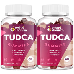Vylarithonixa Tudca gummies packaging for convenient liver support