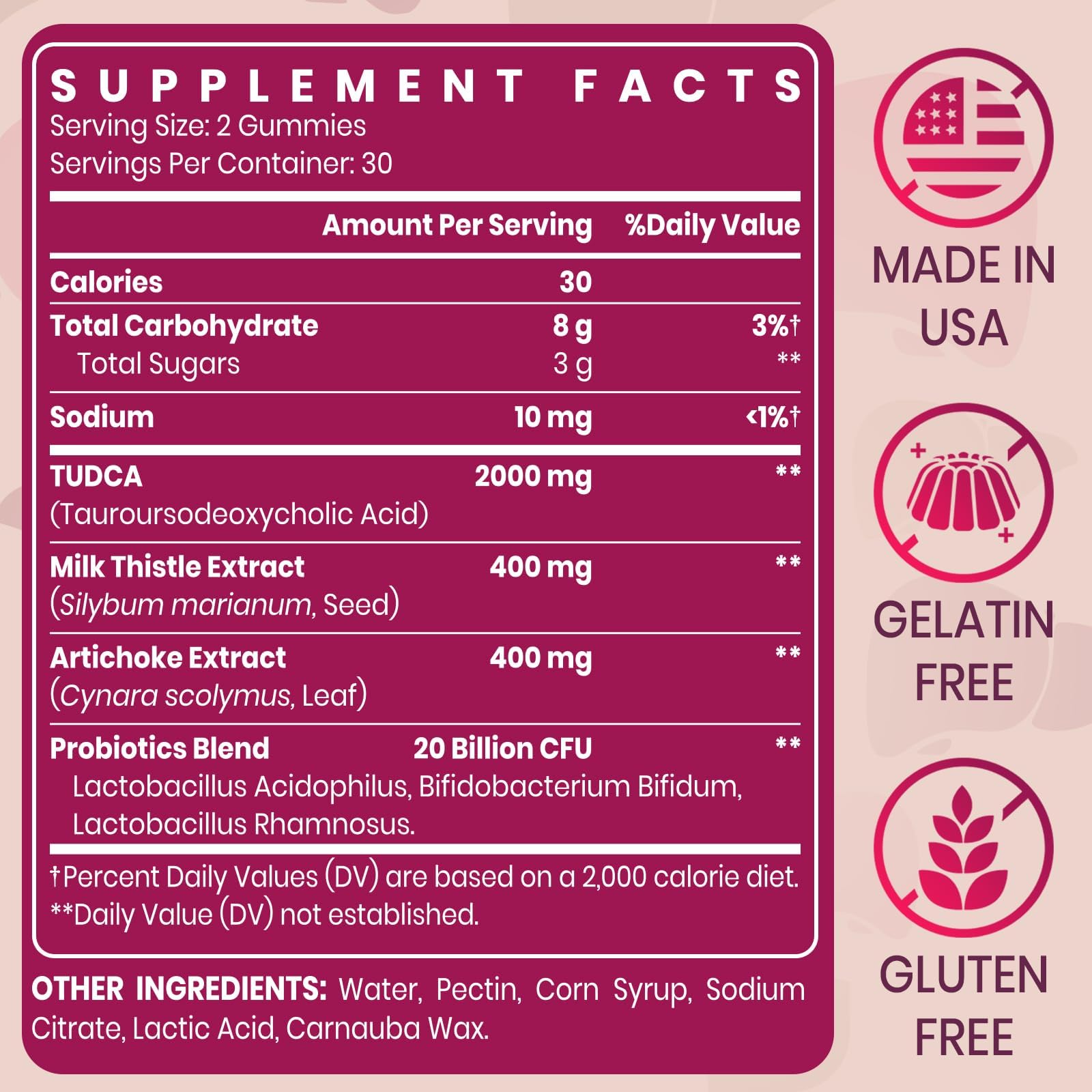 Vylarithonixa vegan, gelatin-free gummies for premium liver support