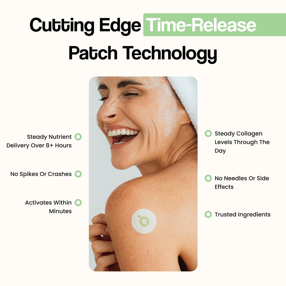 Vytadose Patch packaging highlighting monthly convenience and savings.