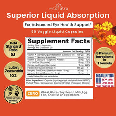 Vytanutra Liquid capsules closeup highlights easy absorption.