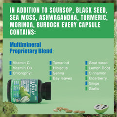 Vyxion Ashwagandha bottle capsules on a table for daily energy and focus