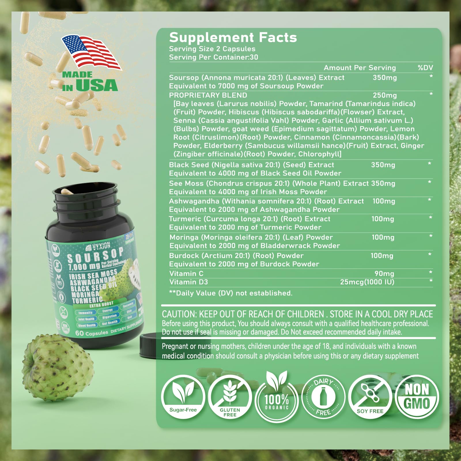 Vyxion Hibiscus Chlorophyll blend signaling digestive comfort and skin vitality