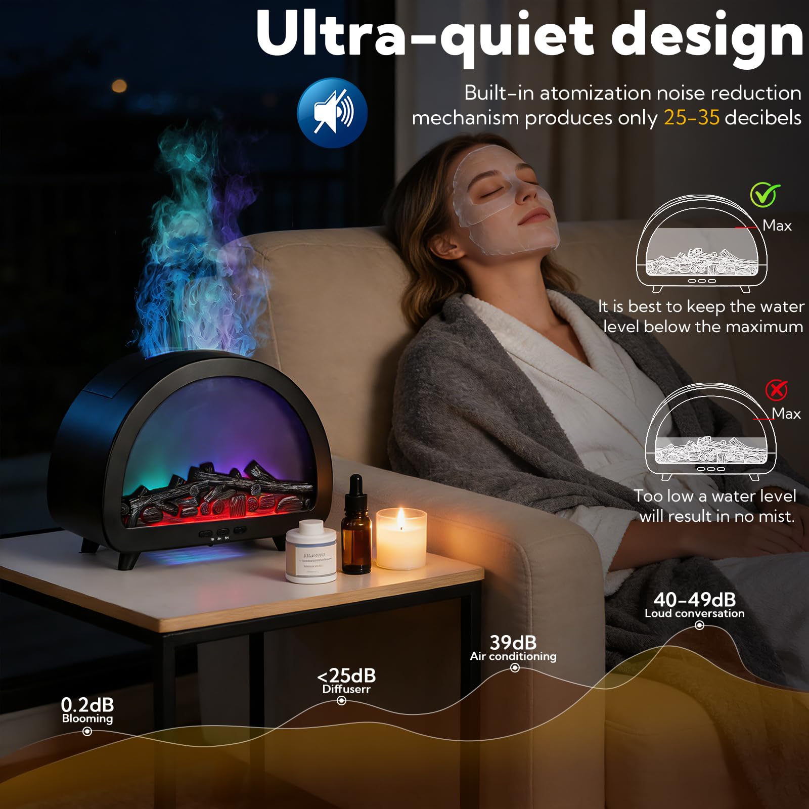 VZZNN ultra-quiet operation supports peaceful nights and focused work