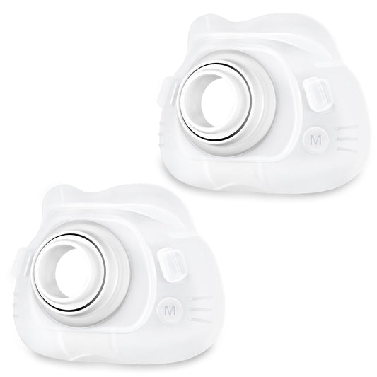 Wagleriz AirFit F40 replacement cushion, front view, enhances comfort and seal.