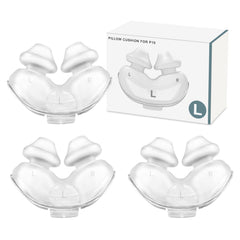 Wagleriz AirFit P10 nasal pillow close-up showing soft silicone fit