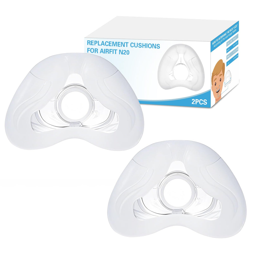 Wagleriz AirFit N20 nasal cushion front view for a secure seal