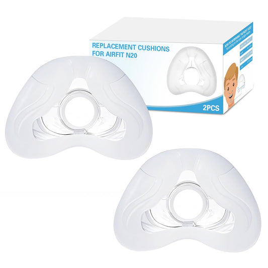 Wagleriz AirFit N20 nasal cushion front view for a secure seal