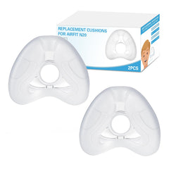 Wagleriz AirFit N20 nasal cushion left view, highlighting potential for a secure seal.