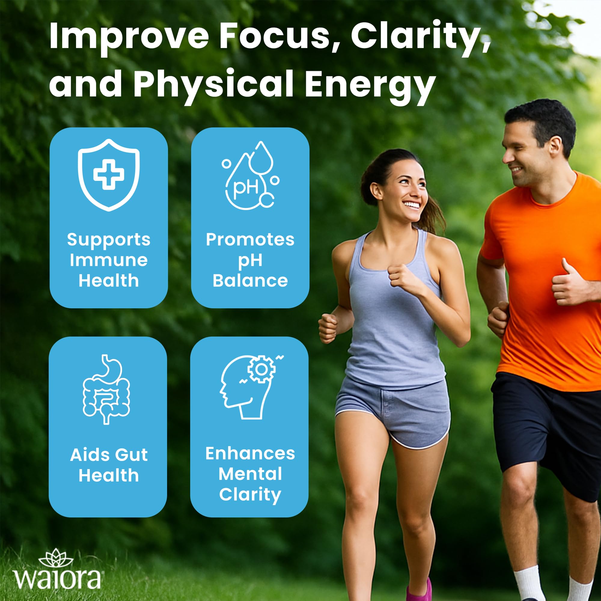 Waiora NCD drops pour action shows easy daily intake for busy mornings.