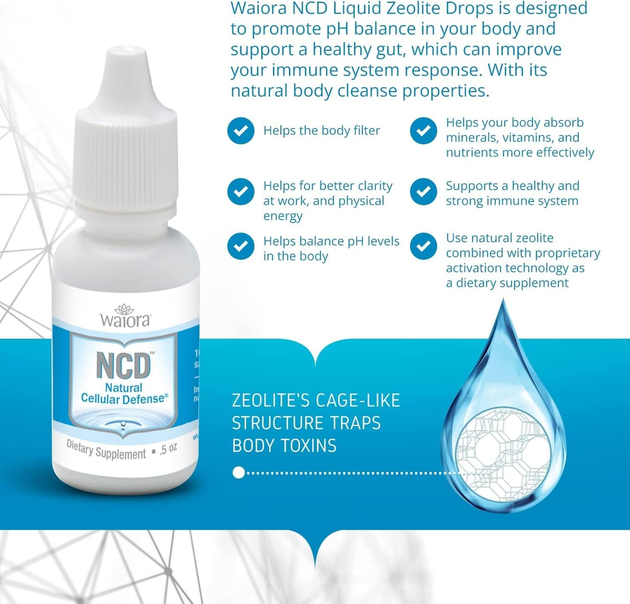 Waiora NCD mineral blend visual showcases science-backed plant minerals.