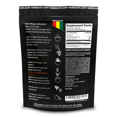 Wakacon Kava Waka Powder processed Fiji root close-up highlighting authentic origin