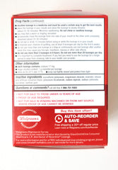 Walgreens nicotine lozenge 4 mg cinnamon package close-up highlights discreet NRT packaging