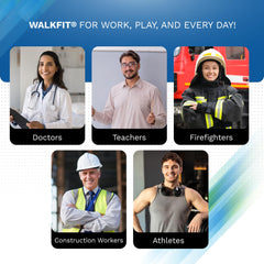 WalkFit Platinum weight-distribution design distributes pressure for comfortable all-day wear.