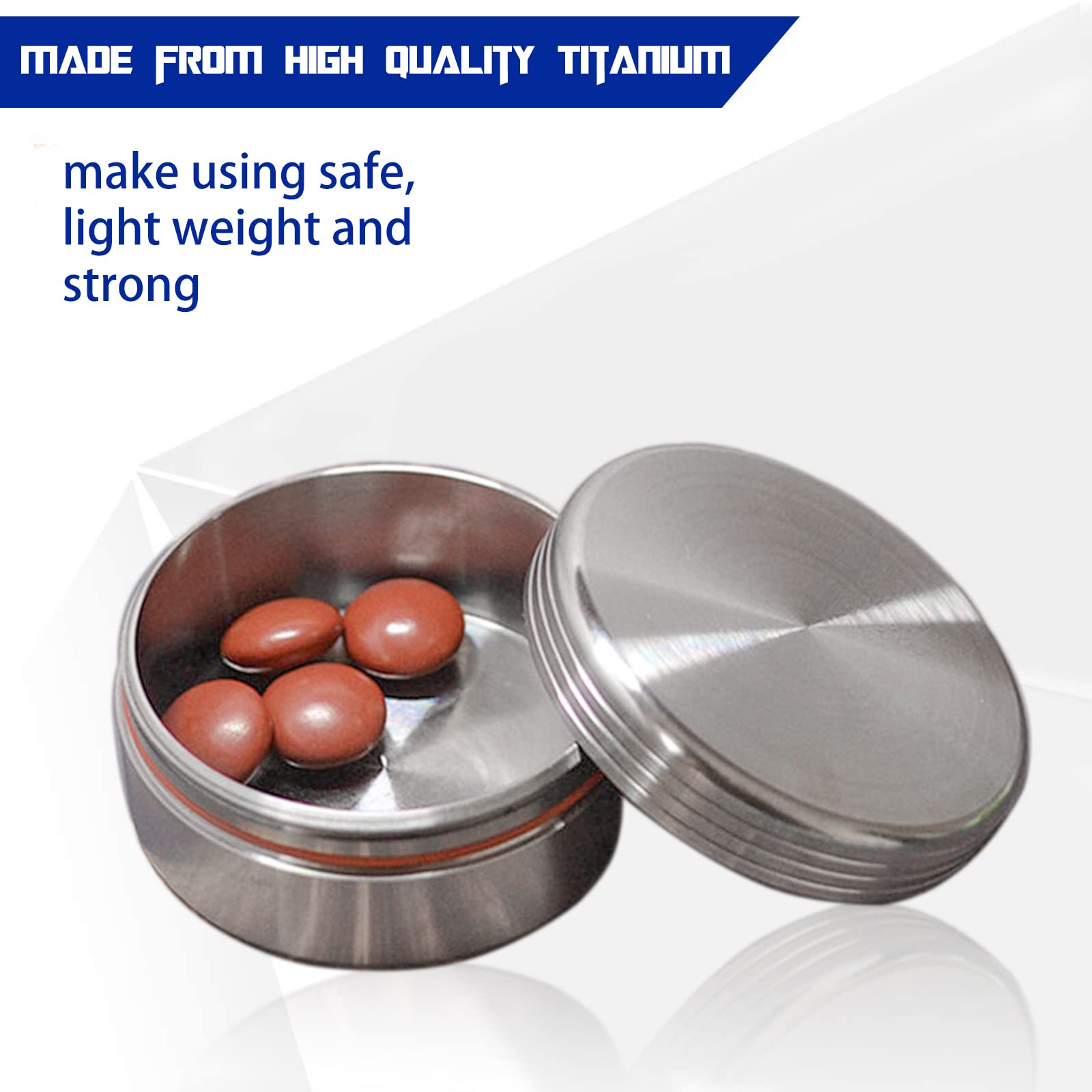 WANERSEN food-grade silicone O-ring seals contents dry.