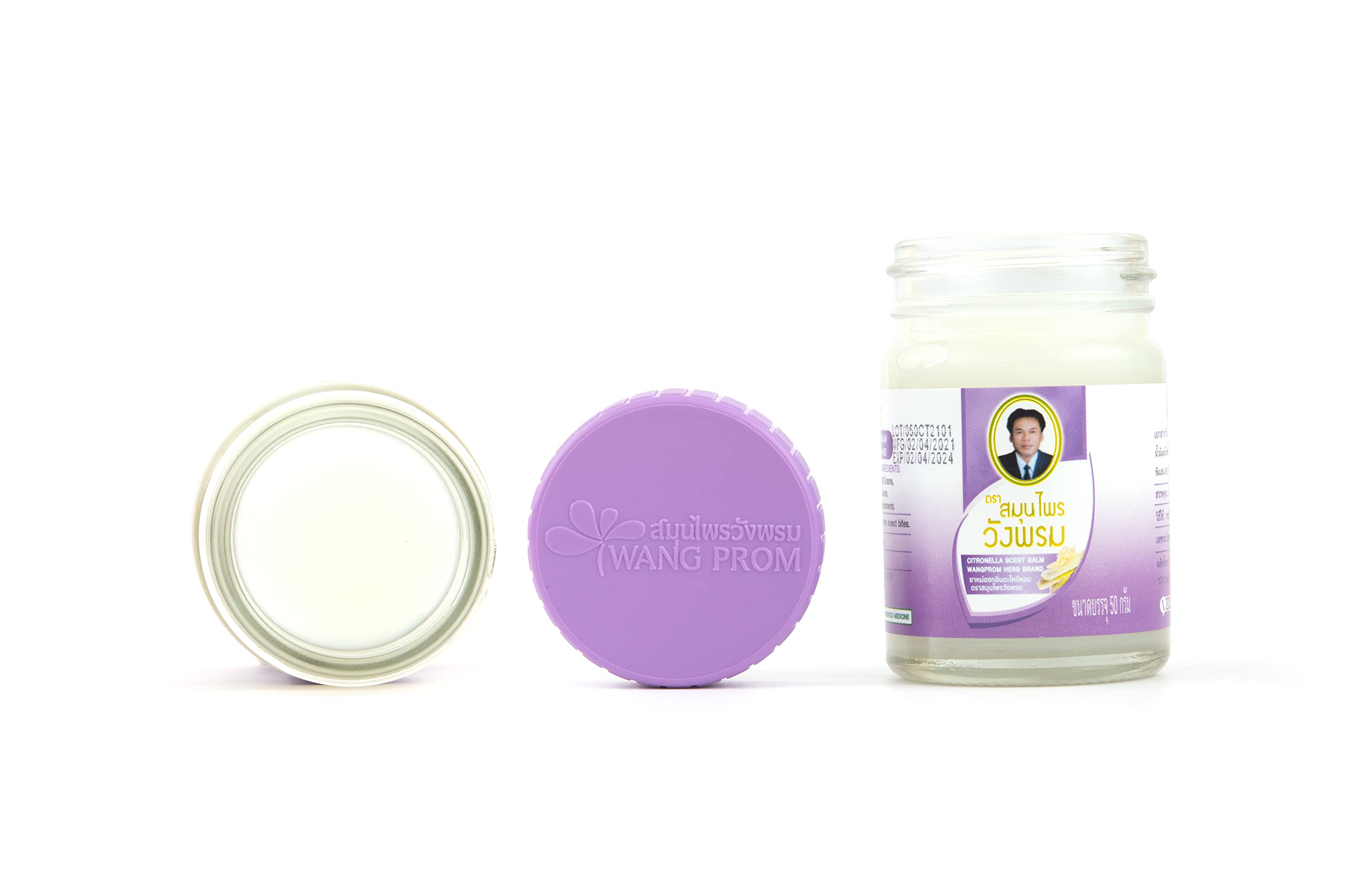 Wang Prom Herbal Balm texture and calming aroma; sensory experience