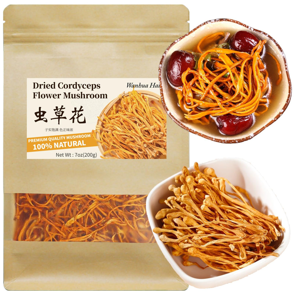 Wanhua Hall Cordyceps flowers dried bundle for pure flavor in soups and stews