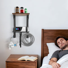 Wanyshapy easy-install CPAP shelf ships with mounting hardware and clear instructions.