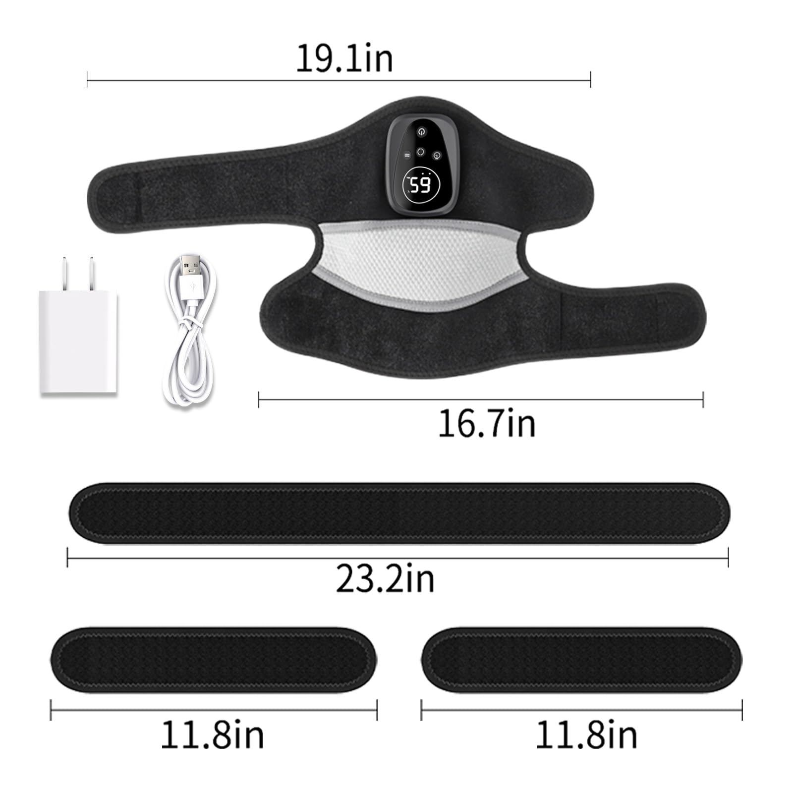 WAPAG compact, cordless knee device ready for home, office, or travel