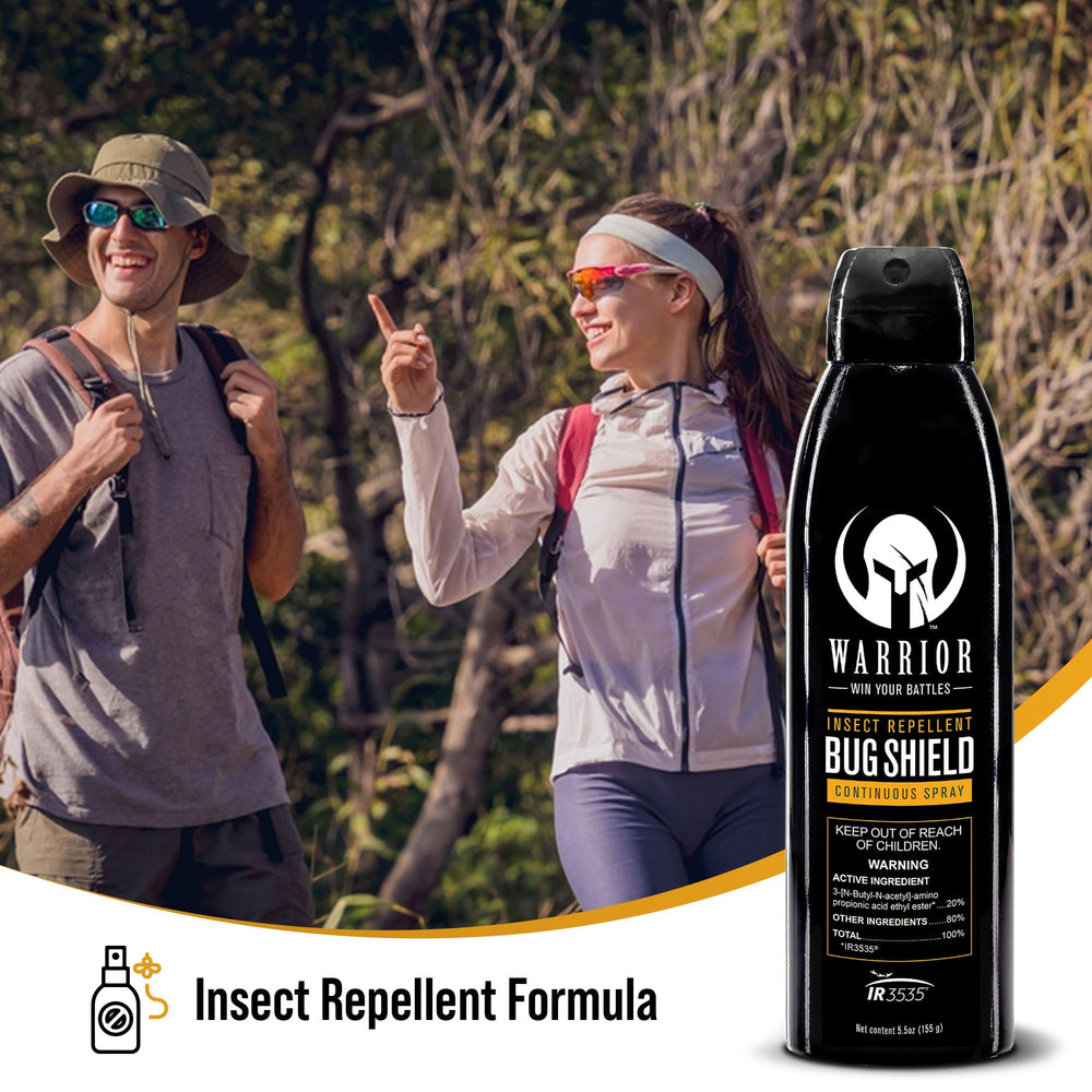 Warrior IR3535 formula offers skin-friendly protection for sensitive users.