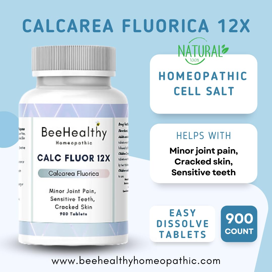 Calcarea Fluorica tablets dissolving in water imply quick, on-the-go absorption.