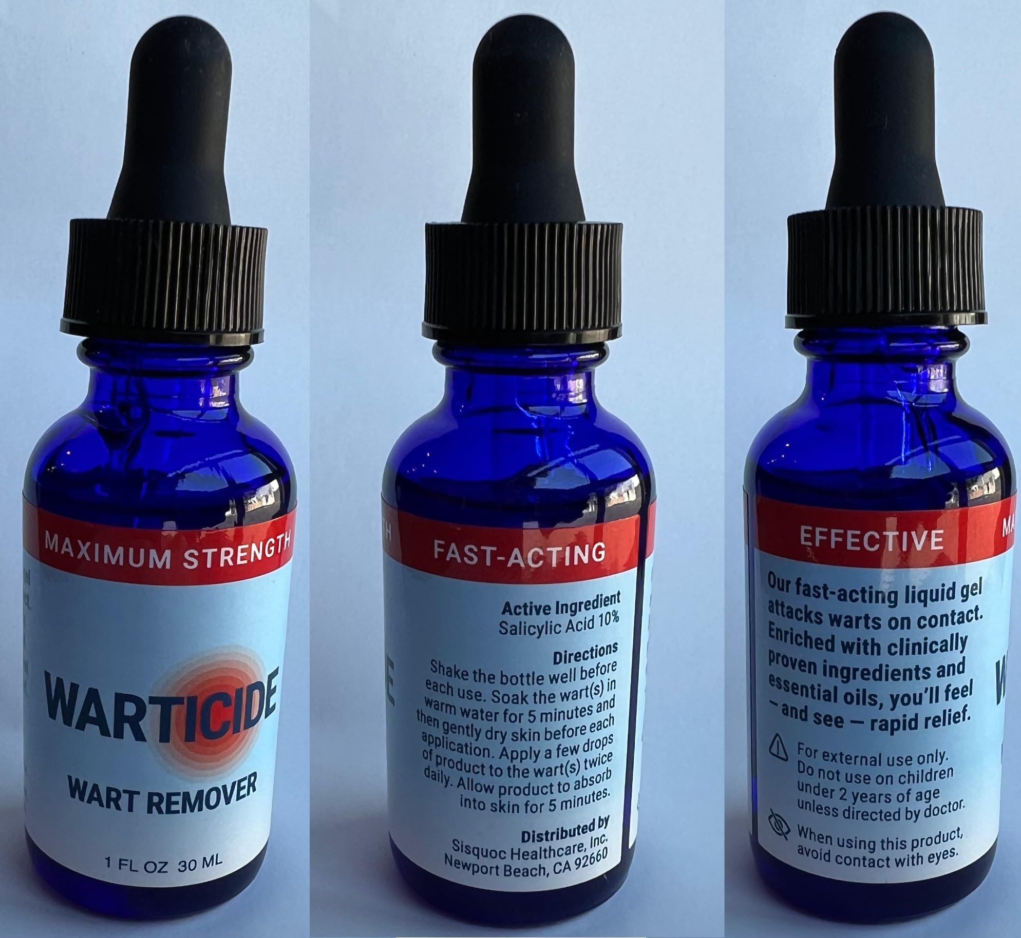 Warticide two-pack set ready for savings and convenience.