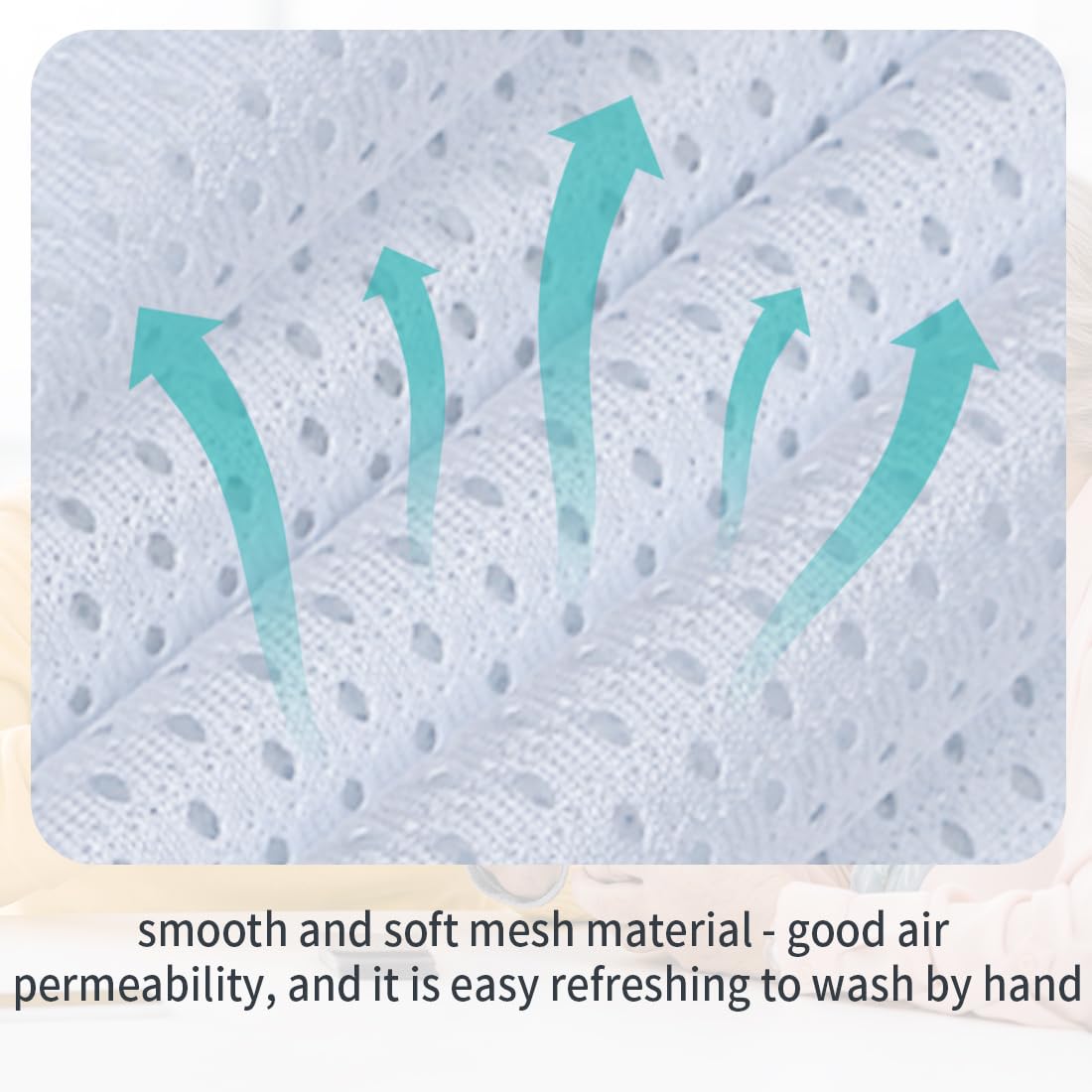 WASHINBED tracheostomy cover disposable 5-pack with colors white, navy, khaki for hygiene.
