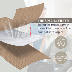 Washinbed adjustable neck strap ensures a secure, customized fit.