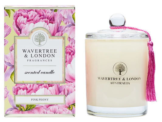 Wavertree & London Pink Peony packaging ready-to-gift presentation.