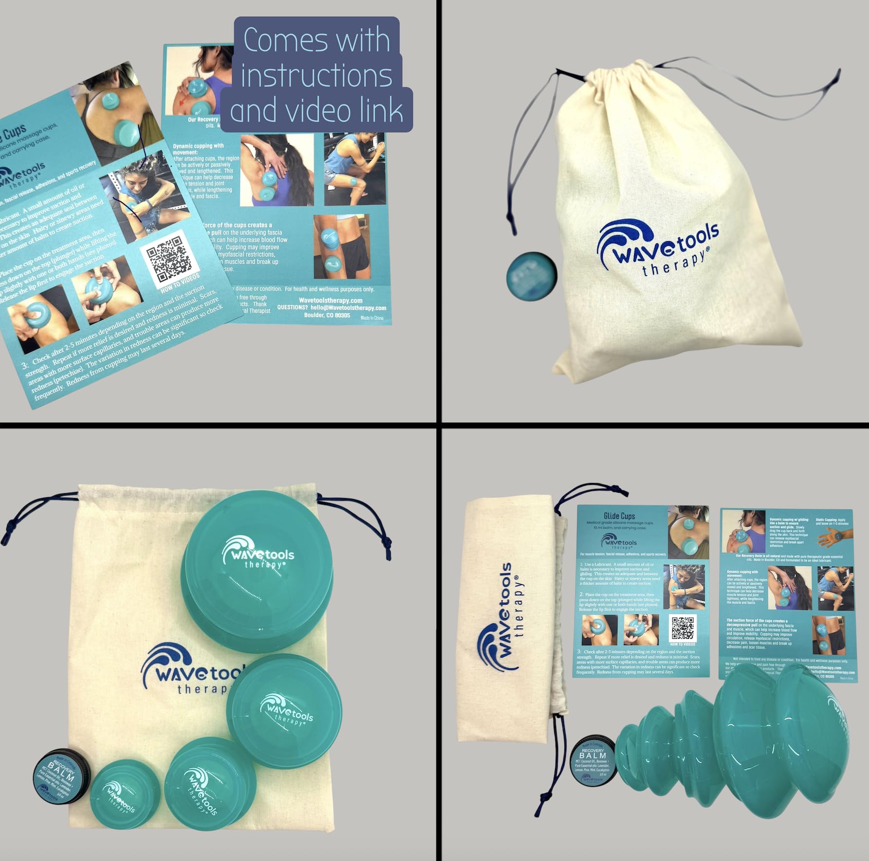 Wavetools Therapy Easy Glide M teal cup for arms and shoulders.