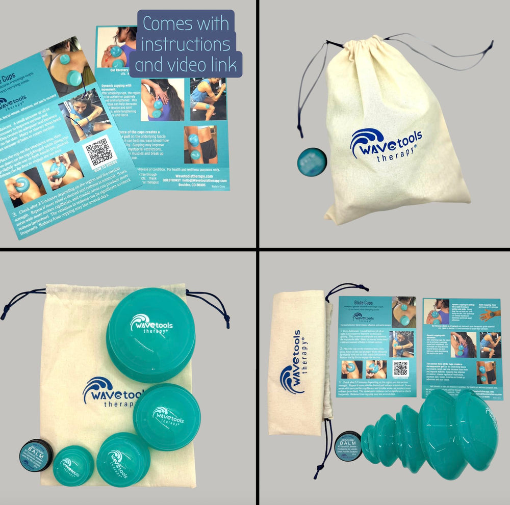 Wavetools Therapy Easy Glide M teal cup for arms and shoulders.