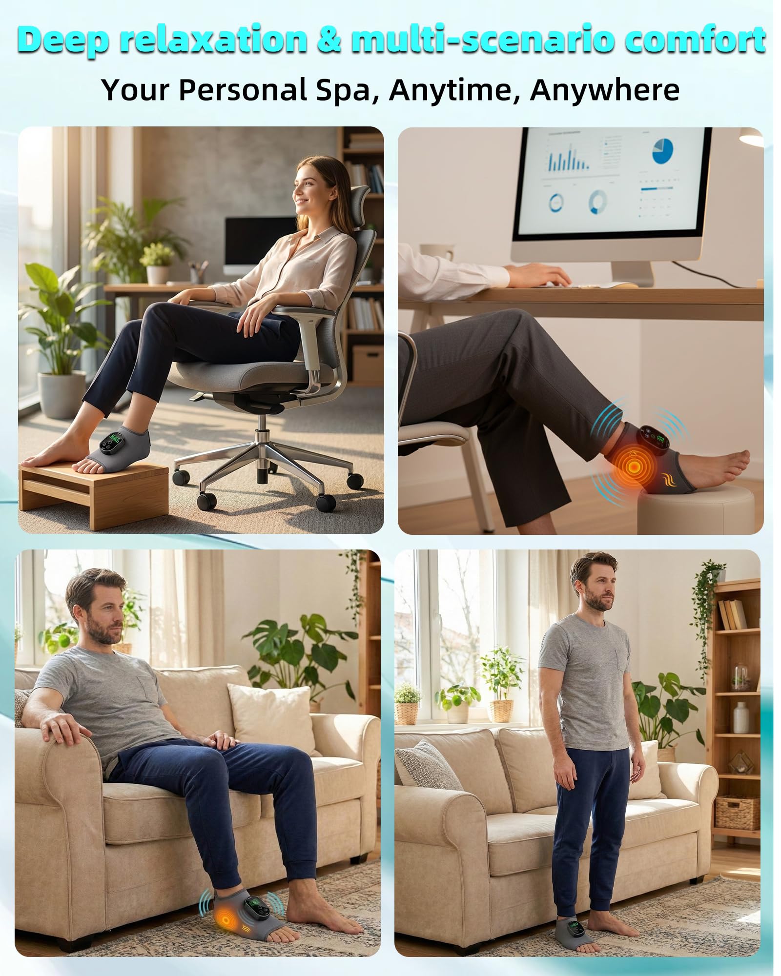 WBHLDM breathable fabric wrap securing a comfortable wear during use.