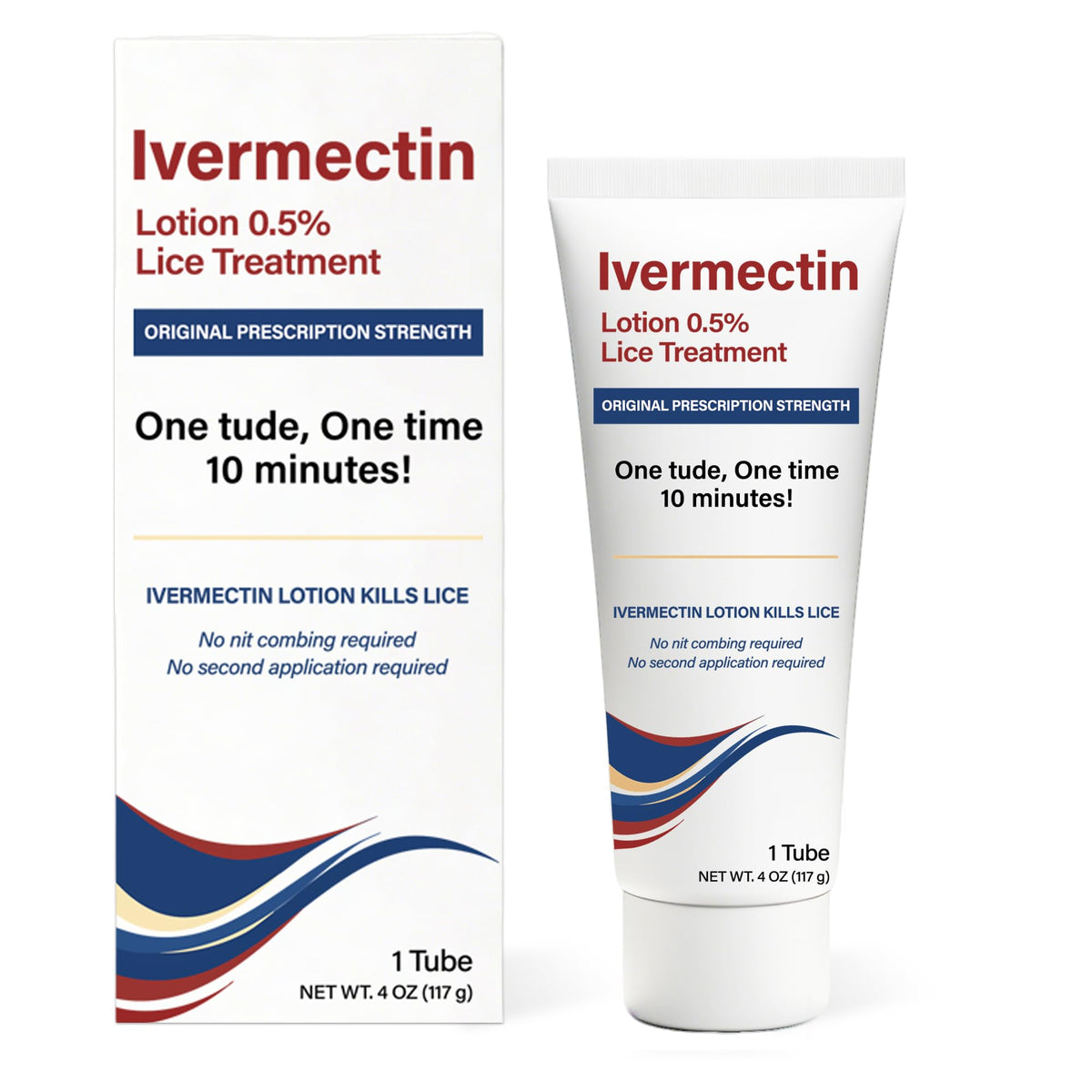 Wdelya Ivermectin Lotion bottle, quick lice treatment option.