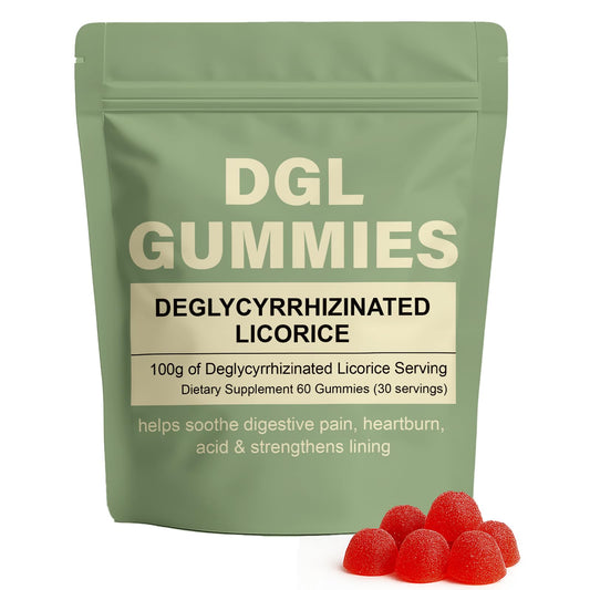 WDVNEX DGL Gummies berry flavor packaging for portable daily use
