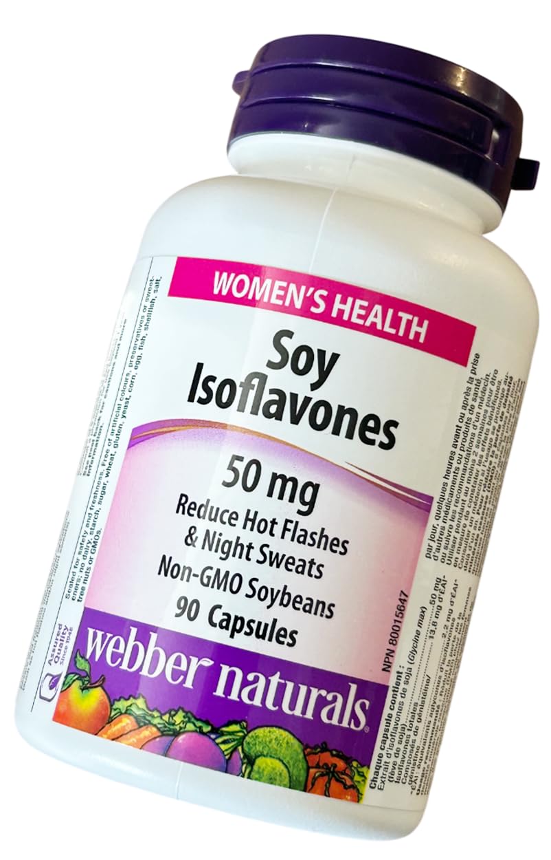 Webber Naturals Soy Isoflavones 90 capsules viewed