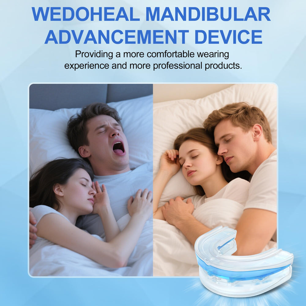 Wedoheal boil-and-bite fit process creates a custom bite.