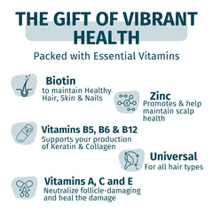 WEEM vegan biotin gummies packaging highlights extra strength formula for beauty needs.