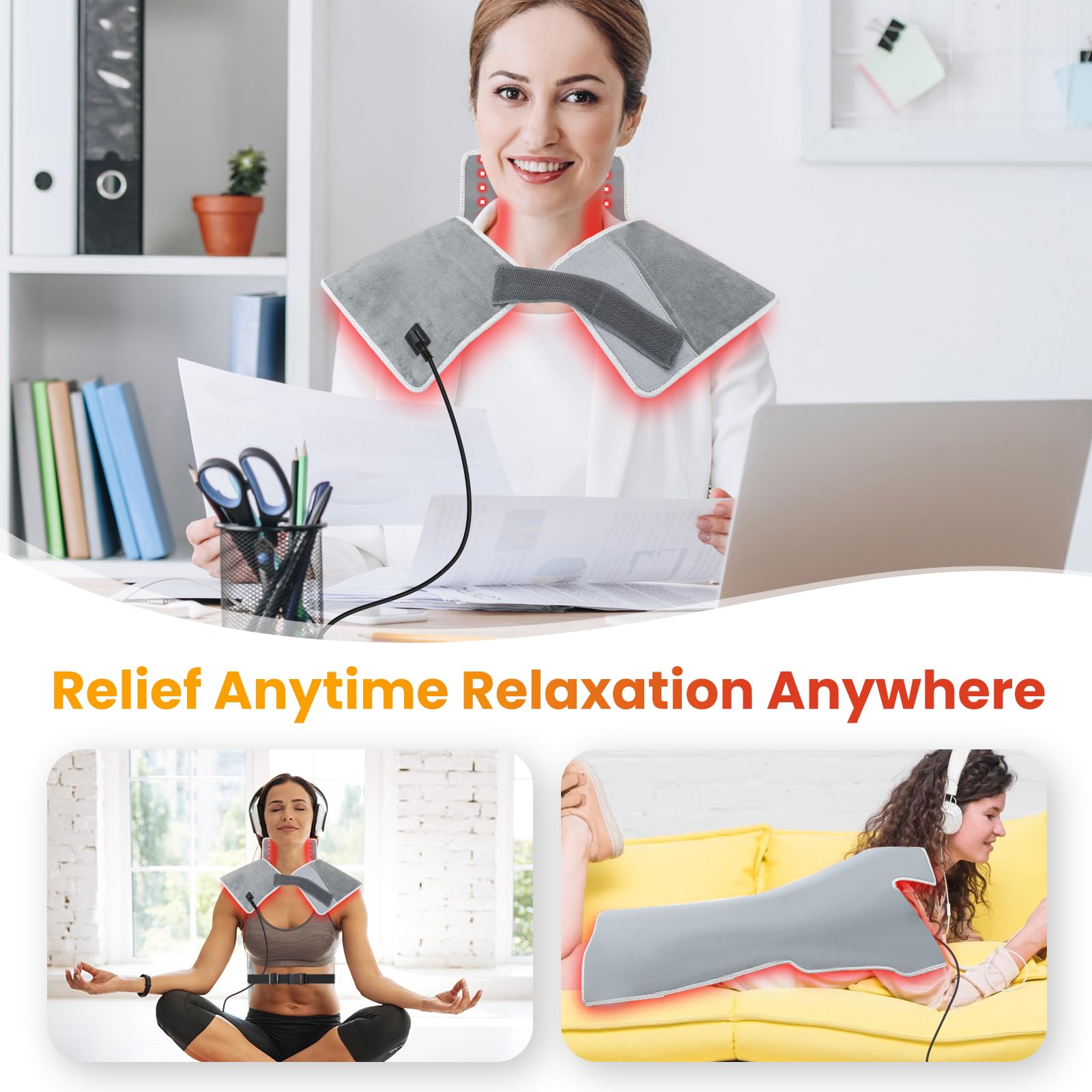 WEETALL adjustable strap wrap design fitting various body shapes