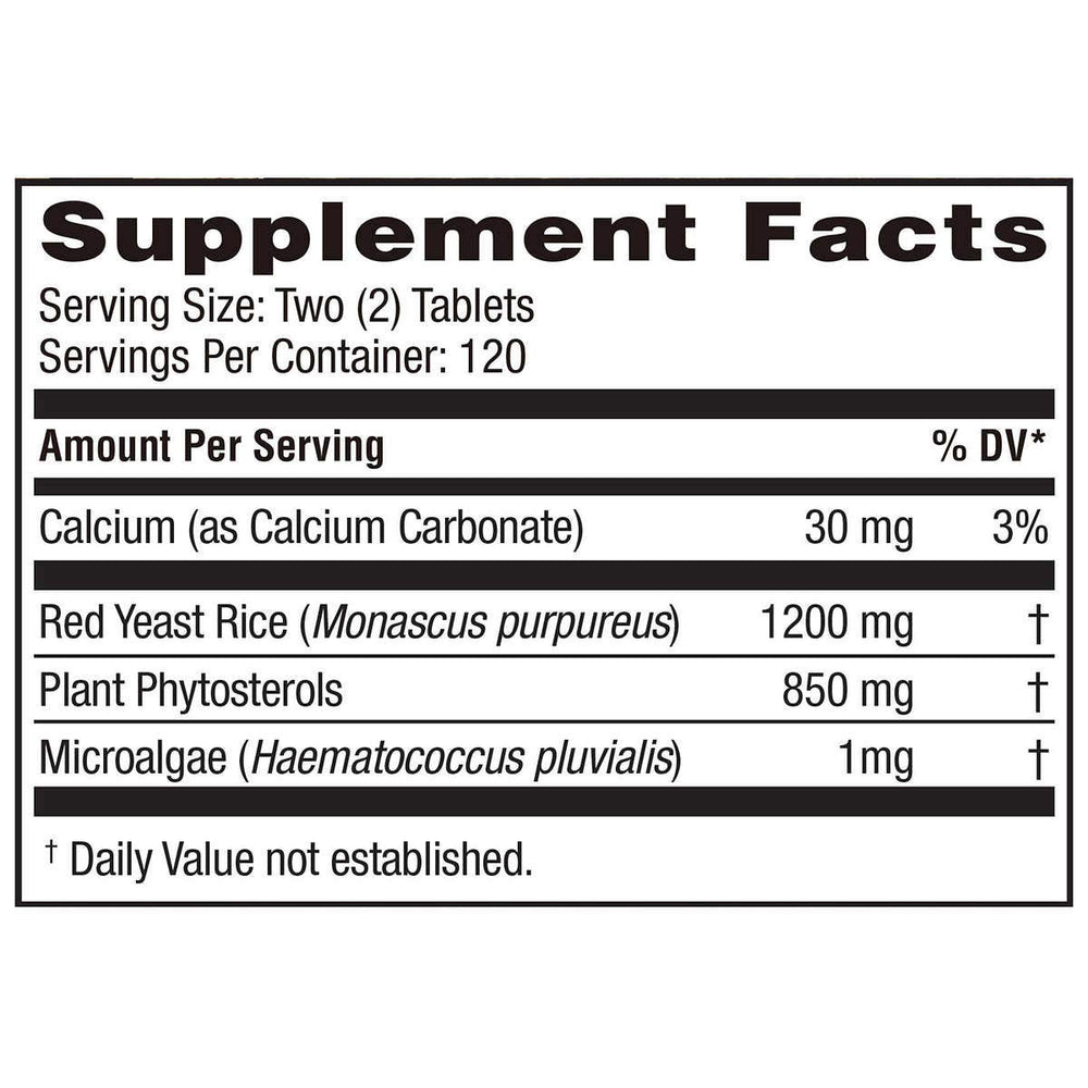 Weider Red Yeast Rice Plus tablets close-up, convenient capsules for daily wellness
