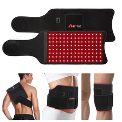 Weiyitec red light therapy belt with 660nm and 850nm coverage for at-home use