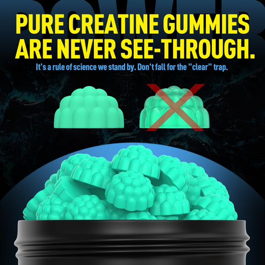 Melting texture close-up showing smooth chew with Wekannufod gummies