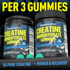 Serving shot demonstrates easy daily intake with gummies